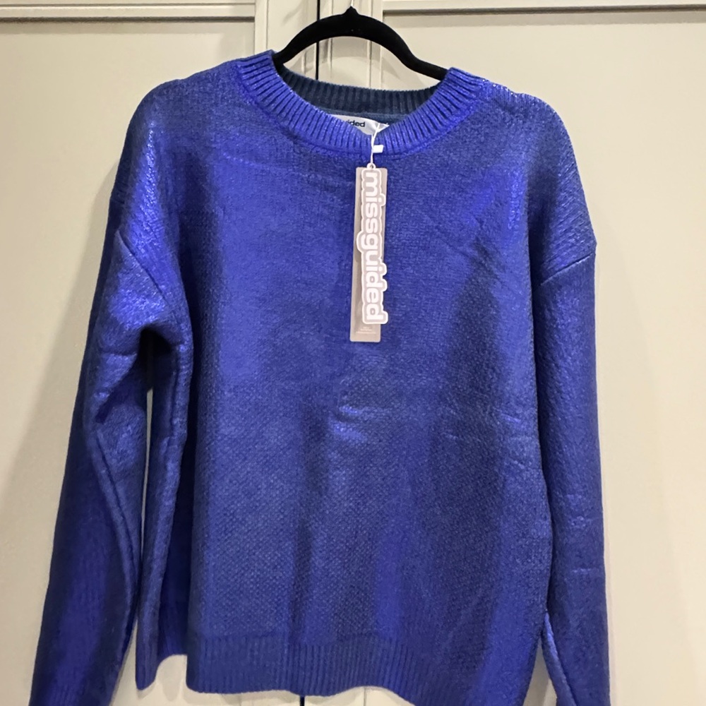 Missguided Crew New Holiday Winter Sweater